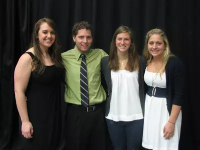 Four GWU Swimmers Honored at Academic Awards Ceremony Image