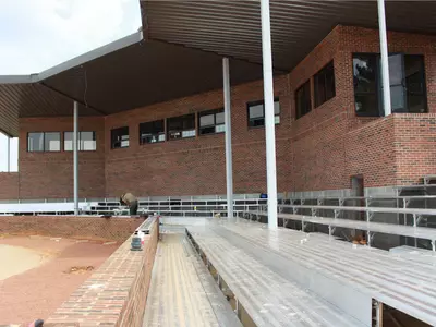 August Construction Photos: John Henry Moss Baseball Stadium Image