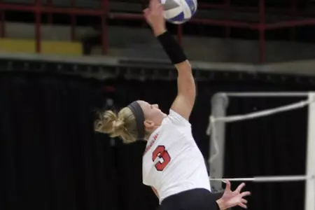 GWU's Evans Tallies a Career-High 18 Kills in 3-2 Road Loss at Liberty on Saturday Afternoon Image