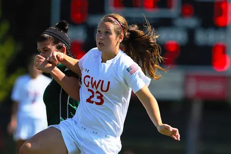 Soles Nets Last-Second Goal as GWU Stuns UNC Asheville With a 4-3 Overtime Victory on Thursday Night Image