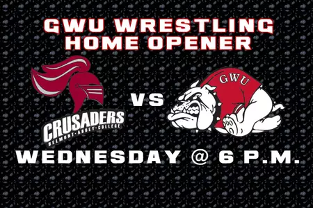 GWU Wrestling to Open Up Season This Week; Set To Host Belmont Abbey on Wednesday Night at 6 p.m. Image