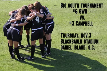 GWU to Take on Campbell in Big South Tournament First Round Match Image