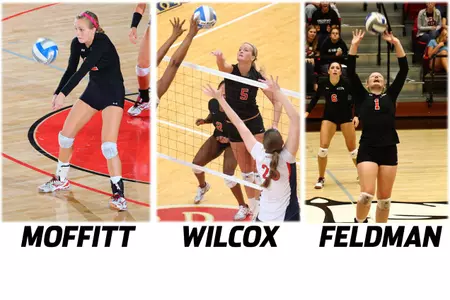Moffitt, Wilcox and Feldman Earn Big South Conference Postseason Honors Image