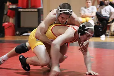 GWU Grapplers Compete at NCAA Championships; Alex Medved to Compete on Day Two Image