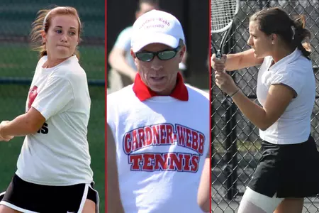 Jim Corn, Rita Gouveia, and Erica White Receive 2011 Big South Women's Tennis Honors Image