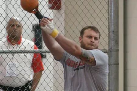Rogers Places Second in Weight Throw as Gardner-Webb Track & Field Shows at the Dick Taylor Invitational in Chapel Hill, N.C. Image