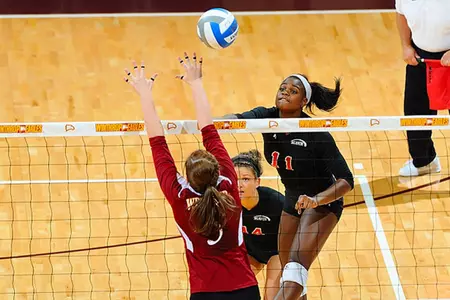 Tyler Cockrell Named Big South Volleyball Defensive Player of the Week Image