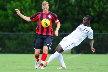 GWU Men's Soccer To Wrap Up the 2012 Regular Season this Week at Home Versus PC and Campbell Image