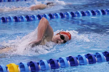 Dinsmore's Personal Best Leads GWU Women's Swimming on Day One of the Wingate Fall Frenzy Image