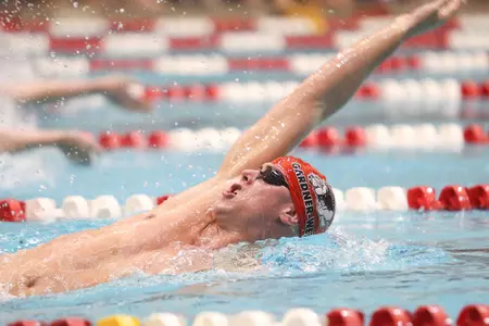 GWU Men's Swimming Finishes in Fourth Place After Final Day of Wingate Fall Frenzy Image