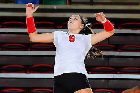 Solano Sets a New Career-High in Kills in 3-2 Loss to Winthrop On Senior Night Image