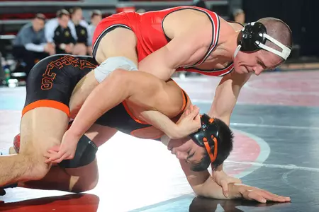 Alex Medved Headlines GWU Wrestlers at the Hokie Open Image