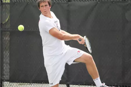 Parker Wins Singles Draw as Gardner-Webb Men's Tennis Competes at Carolinas Invitational Image