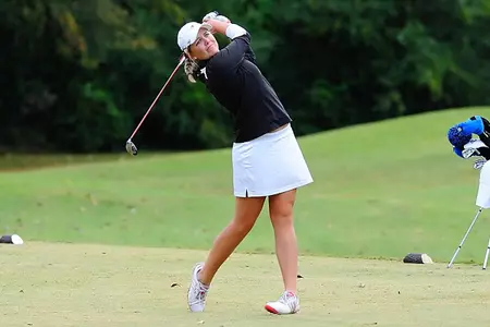 GWU Women's Golf Opens Up 2012 Spring Season in Wofford Tri Match Image