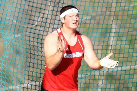 Sophomore Carson Sears Earns Big South Male Field Athlete of the Week Honors Image