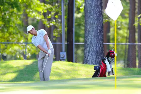 Junior Daniel Kim Shoots a 70, as the GWU Men's Golf Team is in Sixth After Day One at the 2012 Big South Championship Image