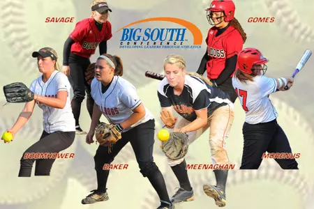 Six Runnin' Bulldogs Earn Big South All-Conference Softball Postseason Honors Image