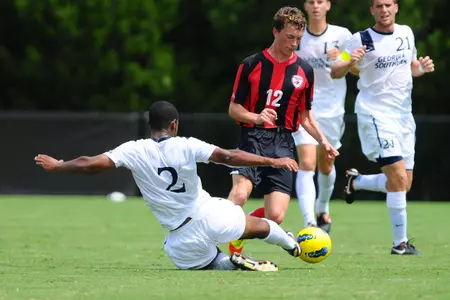 Eagles Use Strong Second Half to Shutout Gardner-Webb in Men's Soccer Action Image