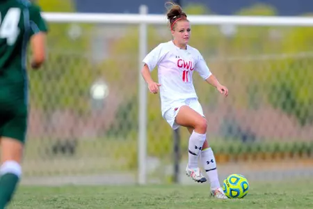 GWU Women's Soccer to Host Presbyterian on Wednesday, Play at Charleston Southern on Saturday in Big South Action Image