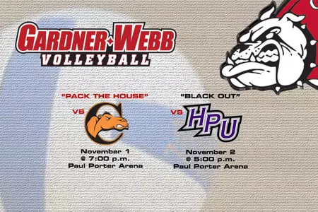 Gardner-Webb Volleyball Welcomes Campbell and High Point to Paul Porter Arena This Weekend Image