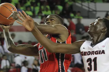Rally Falls Short For Runnin' Bulldogs In 58-49 Loss At Georgia Image