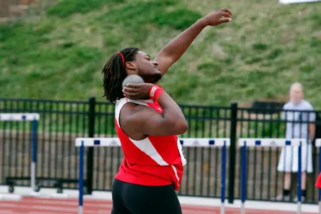 GWU's Young Sets School Record, Sweeps Weight Throw and Shot Put Events at JDL College Kick-Off Image