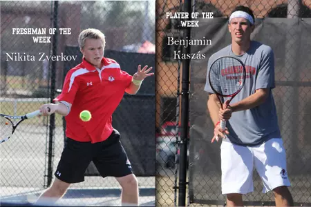 Gardner-Webb's Kaszas and Zverkov Earn Big South Weekly Honors Image