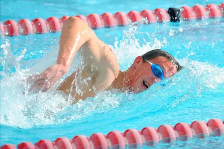 Denman Wins Mile, Lile Wins 200 Back as Gardner-Webb Men's Swimming Finishes in Third Place at 2013 CCSA Championships Image