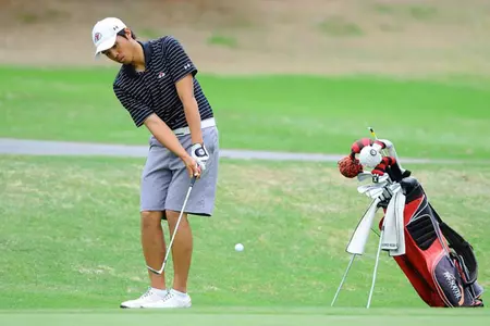 GWU Men's Golf Sits in Seventh-Place After Day One of Play at the 2013 Big South Men's Golf Championship on Sunday Image