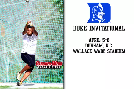 Gardner-Webb Set to Compete at Duke Invitational April 5-6 in Durham, N.C. Image