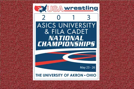 Seven GWU Wrestlers Compete at the 2013 ASICS University Freestyle Nationals Image