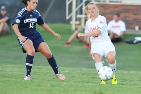Senior Ele Margelos Nets Game Winner in Second Overtime to Push GWU Past Francis Marion, 2-1, Sunday Image