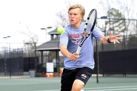 Zverkov Wins Two Singles Matches to Lead Gardner-Webb Men's Tennis at Three-Day 49ers Invitational Image