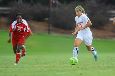 GWU Women's Soccer Cruises To Victory Over Brevard Behind Ferguson's Career Night Image