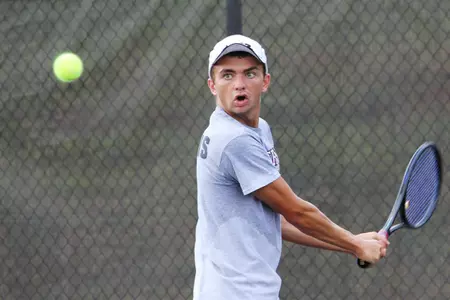 Gardner-Webb Blanks Belmont Abbey, 9-0, in Men's Tennis Action on Monday Image