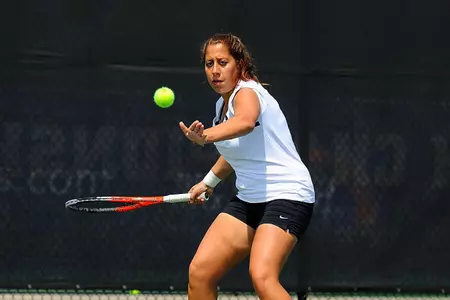 GWU Women's Tennis Outdueled at Liberty, 5-2, In Big South Play on Friday Image