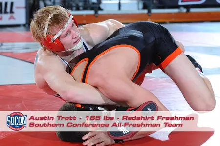 Austin Trott Earns SoCon All-Freshman Honors Image
