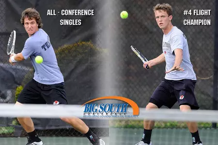 Ernest Alberch and Brendan Dempsey Earn Big South Yearly Awards Image
