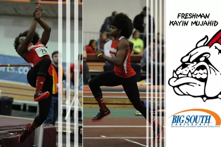 GWU's Kayin Mujahid Named Big South Women's Field Athlete of the Week Image
