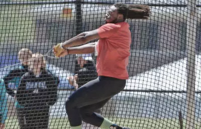 Gardner-Webb's Alex Young Qualifies For NCAA Outdoor Nationals In Hammer Image