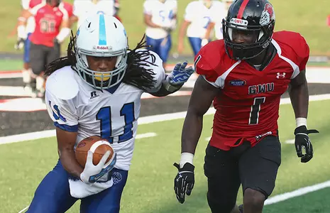 Runnin' Bulldogs Blank Virginia-Lynchburg, 34-0, In Weather-Shortened Contest Image