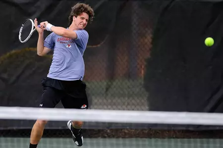Men's Tennis Continues Fall Season at Charlotte Tournament Image