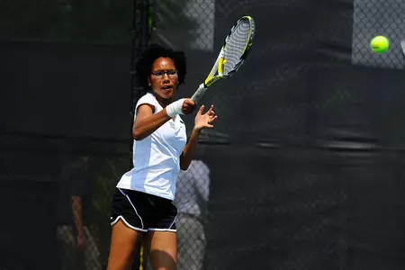 Sacko Wins Two Singles Matches to Pace Gardner-Webb Women's Tennis at Three-Day Upstate Fall Classic Image