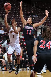 Parker's Double-Double Powers Women's Basketball To Victory Over Charleston Southern Image