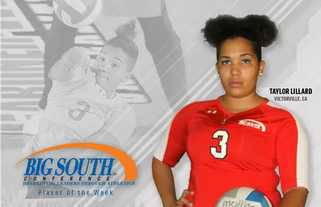 Taylor Lillard Named Choice Hotels Big South Player of the Week Image