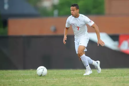 Men's Soccer Drops Road Match At Campbell Image
