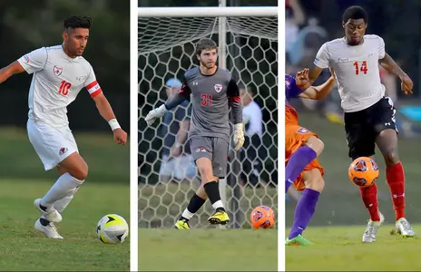 Three Men's Soccer Players Earn Postseason Big South Honors Image