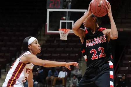 Women's Basketball Uses Big Second Half Run To Defeat Charleston Southern Image
