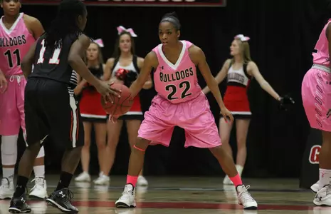 Brown's Double-Double Leads Women's Basketball Past UNC Asheville In Final Road Game Of Season Image