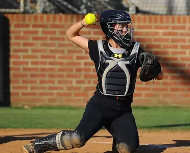 Softball Splits Twin-Bill With Campbell On Friday Evening Image